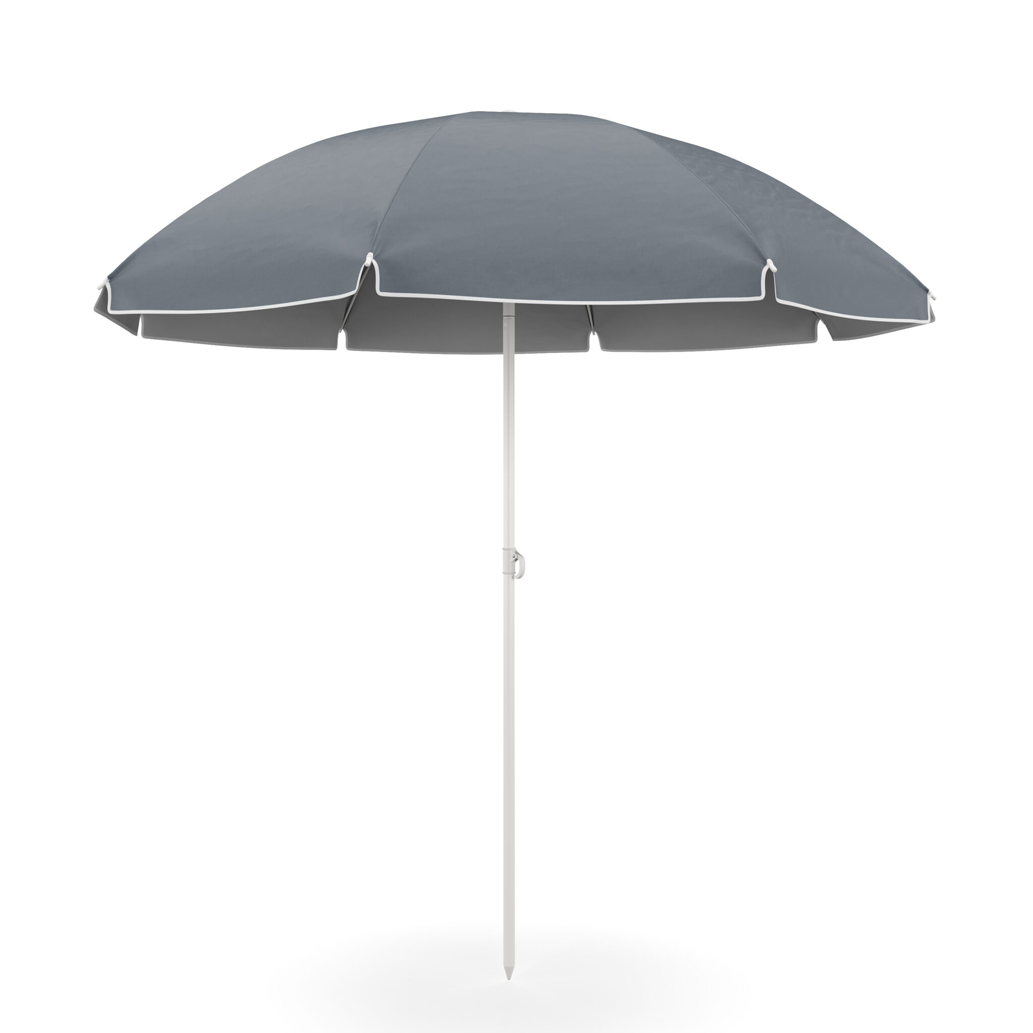 Sonnenschirm Strandschirm 180 cm anthrazit - Sofort Versand