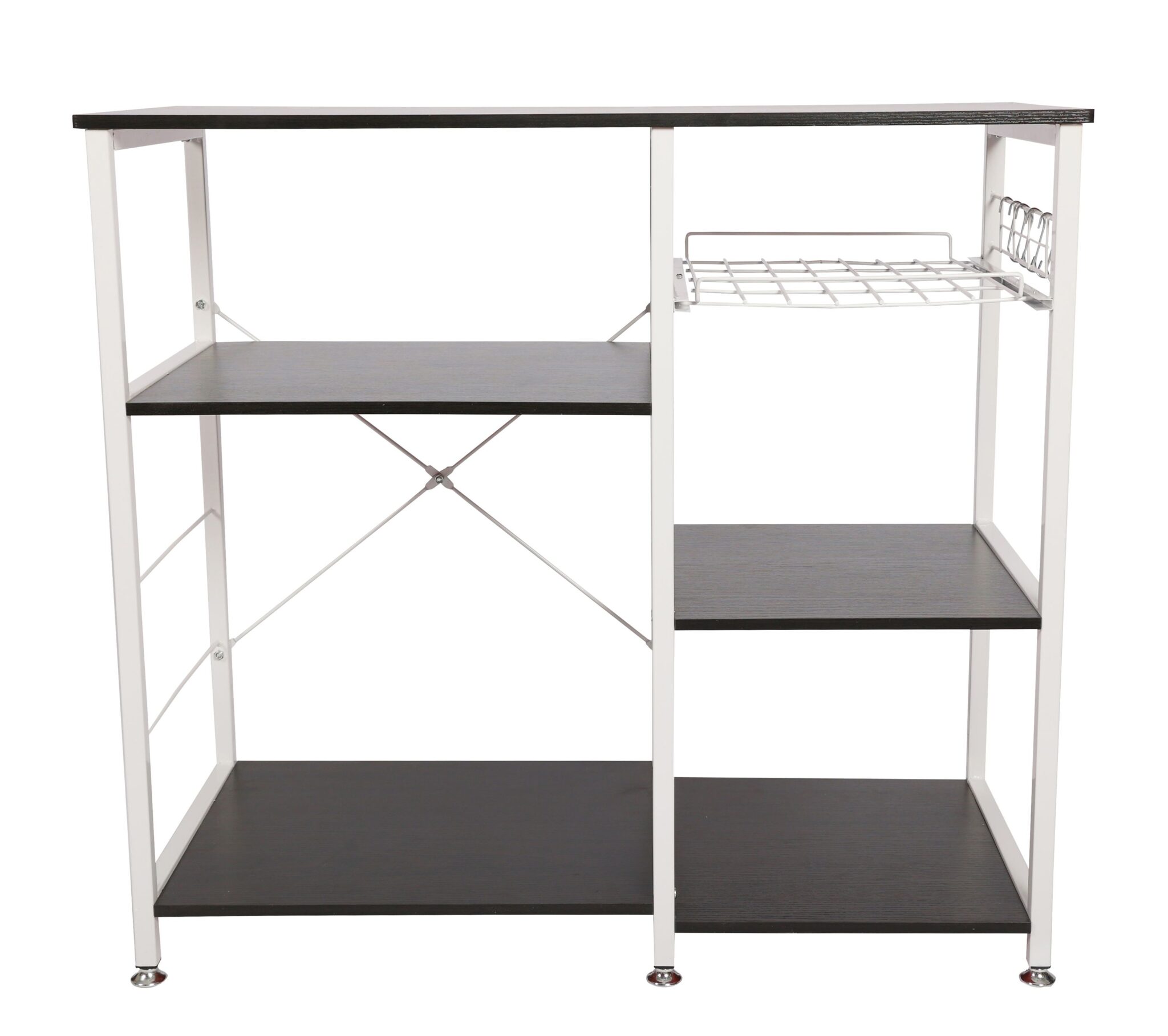 Marbuen Étagère 5 Étagères Plastique Noir 90 X 40 X 180 Cm - Rangement Intérieur Extérieur