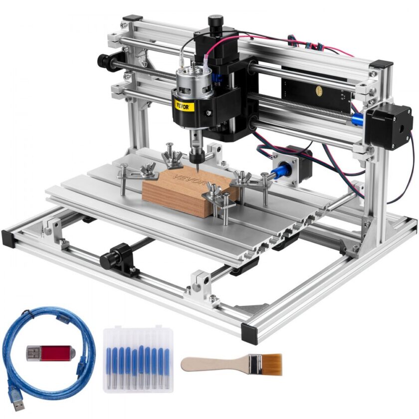 DIY CNC-Maschine-Kit 2418 GRBL Steuerung Graviermaschine 3 Achsen Fräsmaschine für Holz PVB PCB DIY CNC-Maschine-Kit 2418 GRBL Steuerung Graviermaschine 3 Achsen Fräsmaschine für Holz PVB PCB