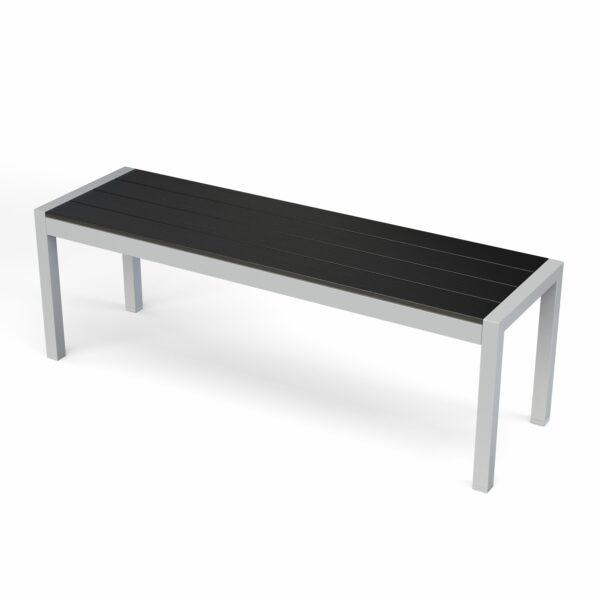 Gartenmöbel Set RIVI 2 Bänke anthrazit – Bild 6