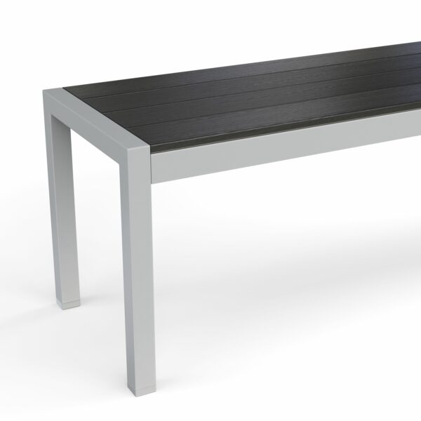 Gartenbank ZILO 165 cm anthrazit – Bild 5