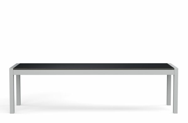 Gartenbank ZILO 165 cm anthrazit – Bild 2