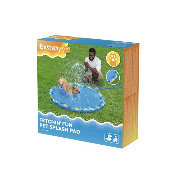 Bestway Hundespielzeug Sprinklermatte Fetchin' Fun 147 cm – Bild 8