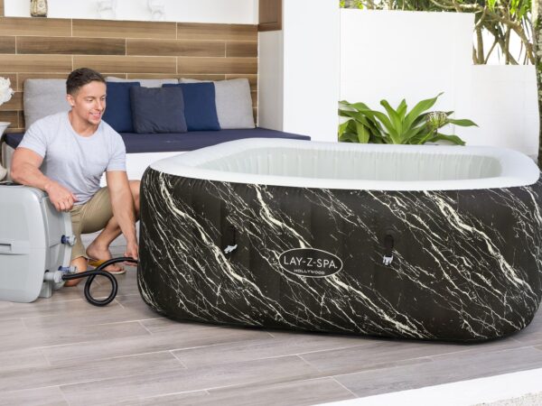 Bestway Whirlpool Lay-Z-Spa HOLLYWOOD LED 6 Personen – Bild 5