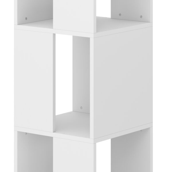Bücherregal Drehregal JOAN mit 3 Fächer 34 x 109 cm weiss – Bild 6