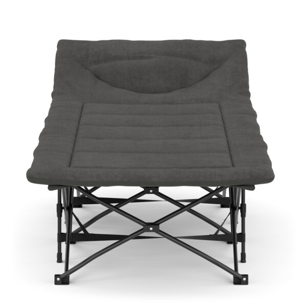 Campingbett klappbar GERB 190 x 71 x 35 cm grau – Bild 4