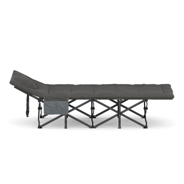 Campingbett klappbar GERB 190 x 71 x 35 cm grau – Bild 2