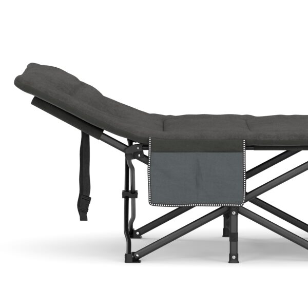 Campingbett klappbar GERB 190 x 71 x 35 cm grau – Bild 6