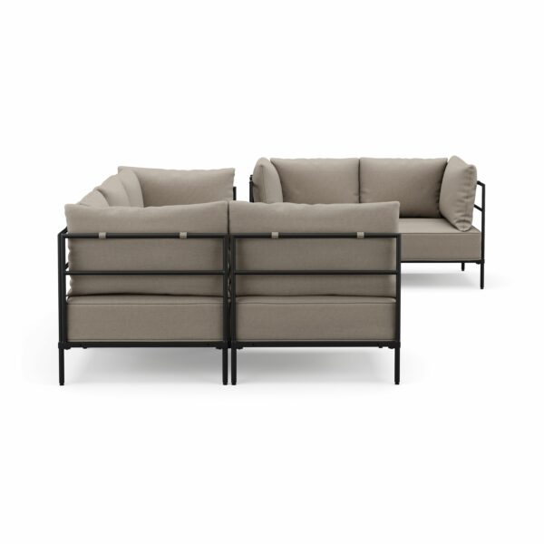 Sofa Set ETHAN greige – Bild 5