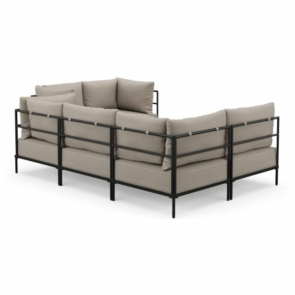Sofa Set ETHAN greige – Bild 6