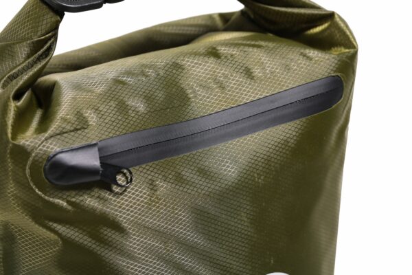 Dry Bag Tasche mit Reissverschluss olive 10L – Bild 6