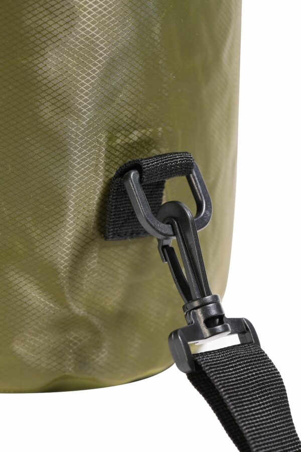 Dry Bag Tasche mit Reissverschluss olive 10L – Bild 8