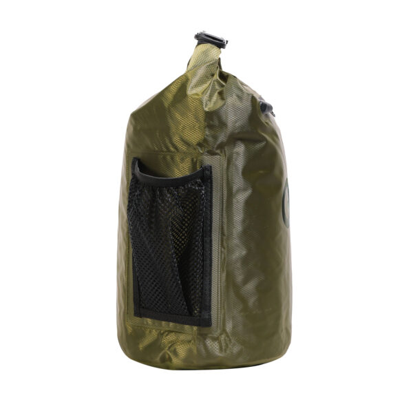 Dry Bag Tasche mit Reissverschluss olive 10L – Bild 4