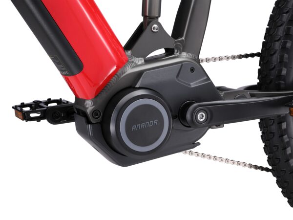 E-Bike Fully Mountainbike 27.5" ROCA S/M rot – Bild 7