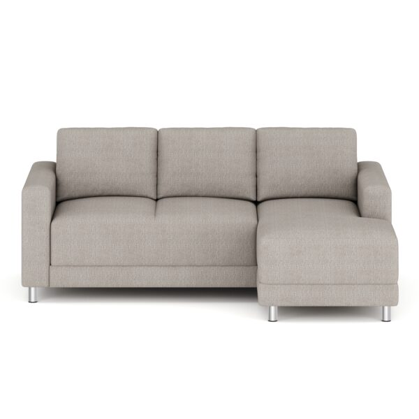 Ecksofa ERIN rechts grau/beige – Bild 2
