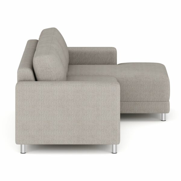 Ecksofa ERIN rechts grau/beige – Bild 4