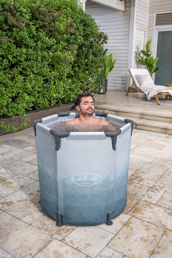 Eisbad Lay-Z-Spa GLACIAL DIP rund 90 x 80 cm – Bild 3