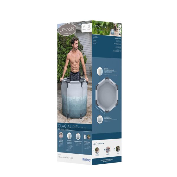 Eisbad Lay-Z-Spa GLACIAL DIP rund 90 x 80 cm – Bild 8