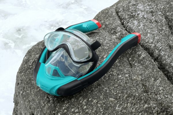 Flowtech Tauchermaske mit Schnorchel Grösse L/XL – Bild 2
