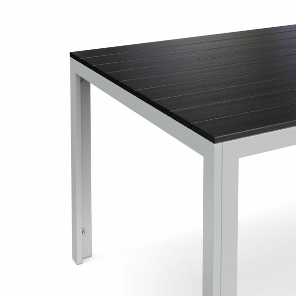 Gartentisch RIVI 150 x 90 cm anthrazit – Bild 5