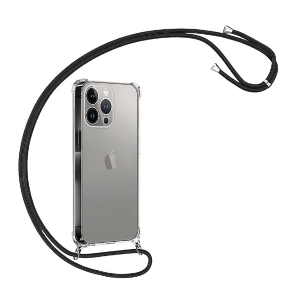 Handyhülle mit Band iPhone 14 Pro transparent – Bild 2