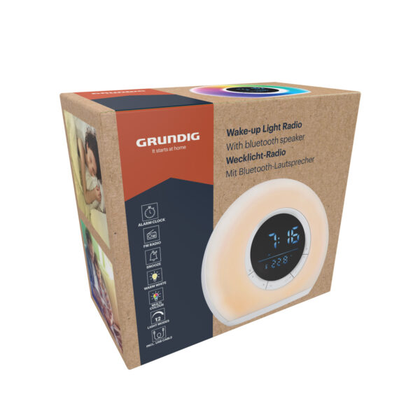 Lichtwecker mit Bluetooth Lautsprecher – Bild 6