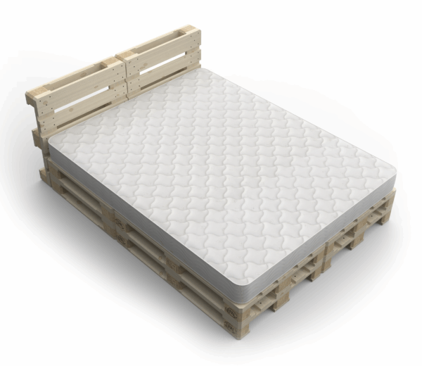 Palettenbett 160 x 200 cm Komplett-Set – Bild 2