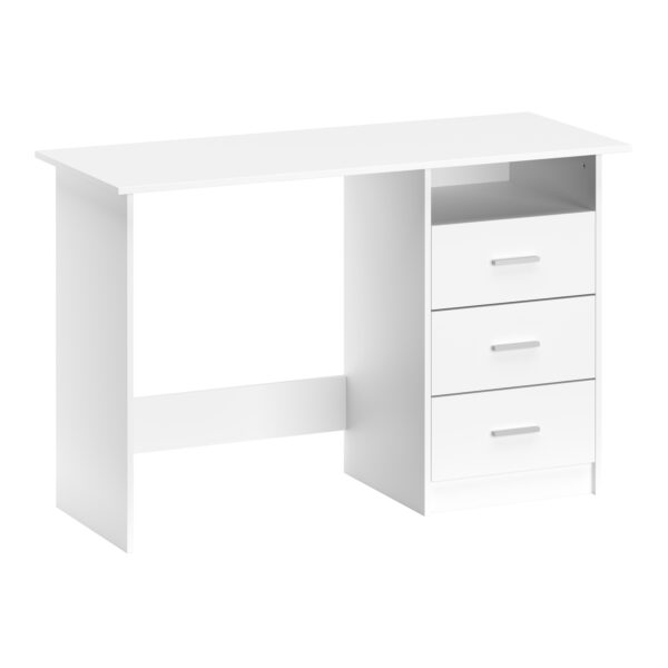 Schreibtisch CANOPUS 120 x 48 cm weiss – Bild 2
