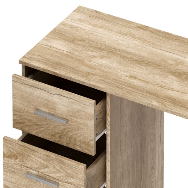Schreibtisch VEGA 110 x 50 cm hellbraun – Bild 8
