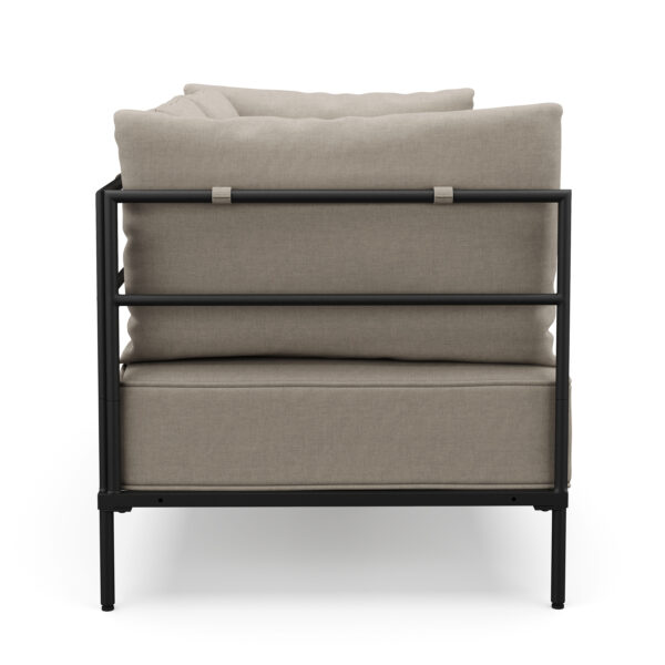 Sofa ETHAN 2-Sitzer greige – Bild 6