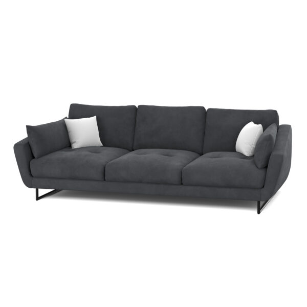 Sofa Samt DIYA anthrazit