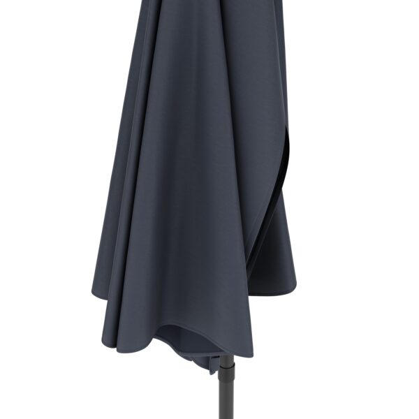 Sonnenschirm halbrund 260 cm anthrazit – Bild 6