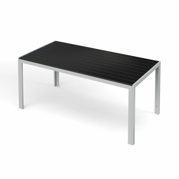Gartenmöbel Set ZILO 2 Stühle + 2 Bänke anthrazit – Bild 6